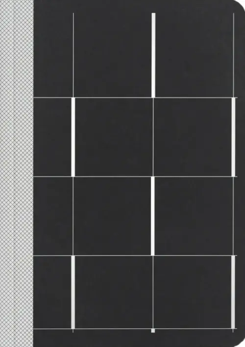 

Еженедельник недатированный Black Squares, А5, 55 листов, Чёрный
