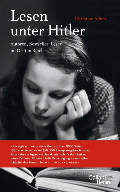 

Lesen unter Hitler. Autoren, Bestseller, Leser im Dritten Reich, Чёрный