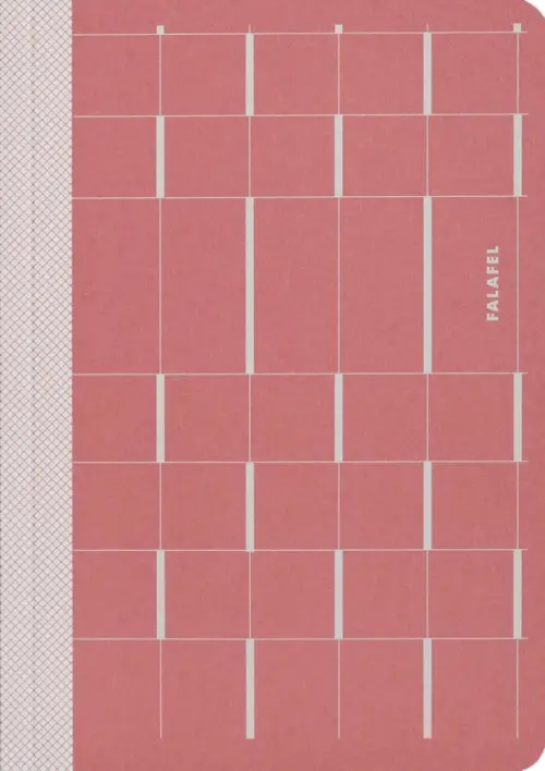 

Еженедельник недатированный Rose Squares, А5, 55 листов, Красный