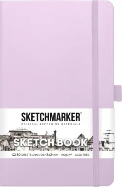 Блокнот Фиолетовый, А5, 80 листов