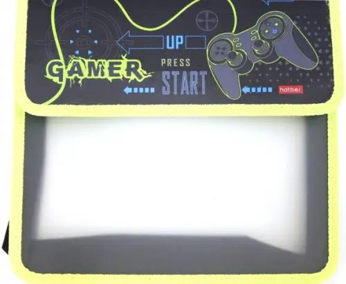 Папка для тетрадей пластиковая А5 2 отделения Gamer 145₽