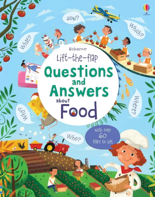 

Lift-the-flap Questions and Answers about Food, Голубой