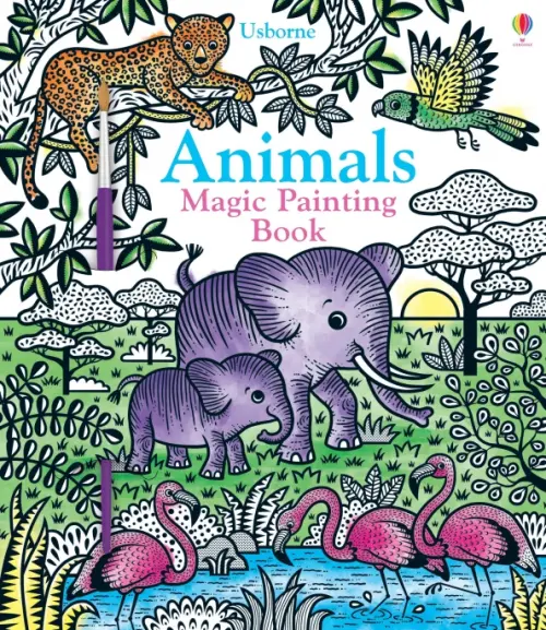 

Animals. Magic Painting Book