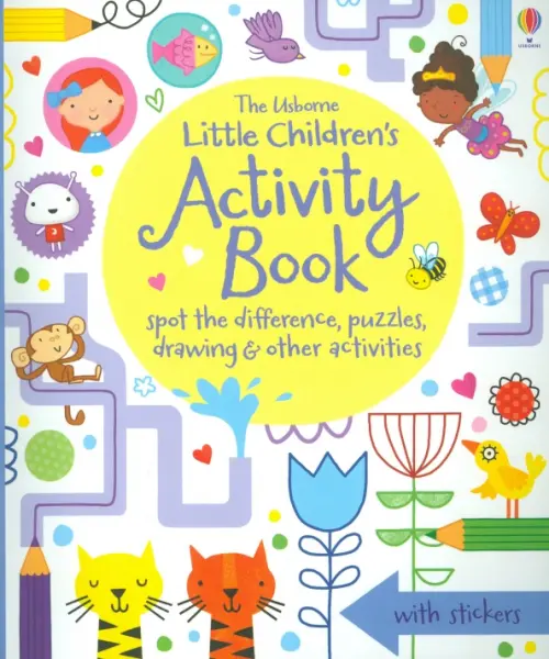 

Little Children's Activity Book Spot the Difference, Puzzles and Drawing