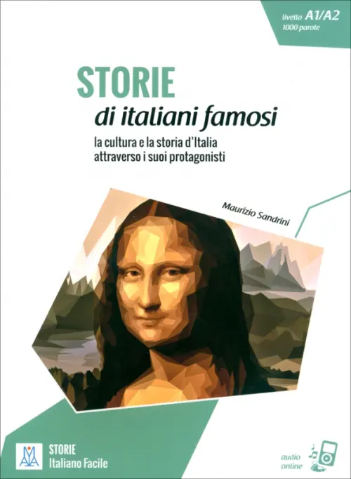 

Storie di italiani famosi + audio online, Белый