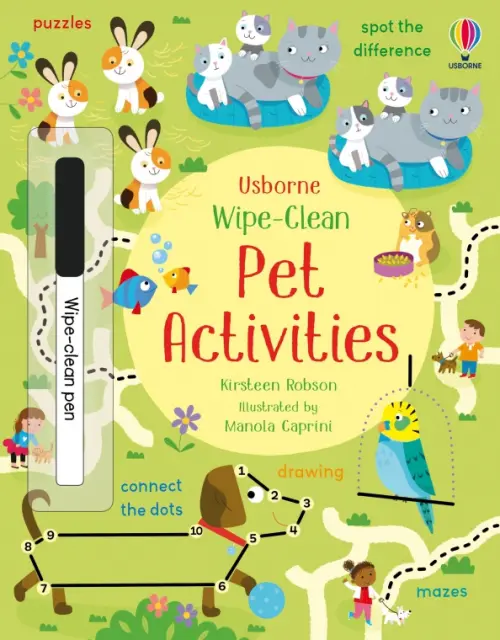 

Wipe-Clean Pet Activities, Зелёный