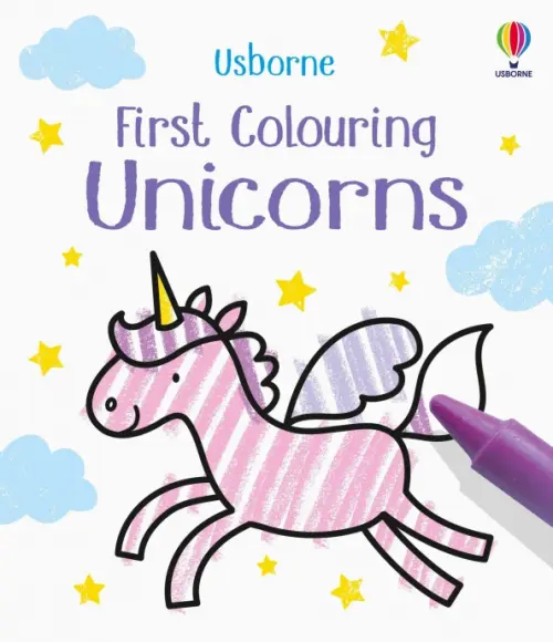 

First Colouring Unicorns, Белый