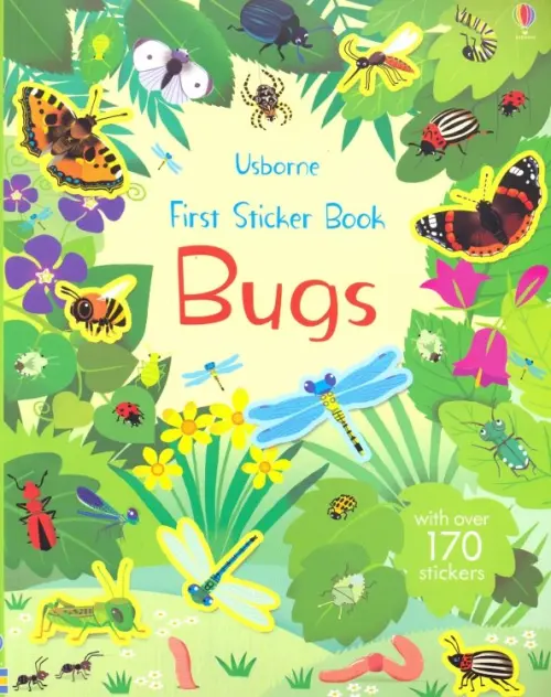 

First Sticker Book. Bugs, Зелёный