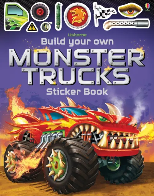 

Build Your Own Monster Trucks Sticker Book