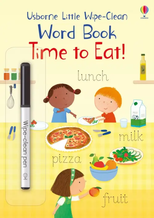 

Little Wipe-Clean Word Books. Time to Eat!, Жёлтый