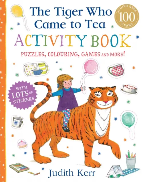 

The Tiger Who Came to Tea Activity Book, Белый