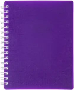 Записная книжка Canvas Фиолетовая, 80 листов, А6, клетка