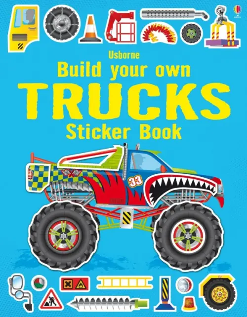 

Build Your Own Trucks Sticker Book, Голубой
