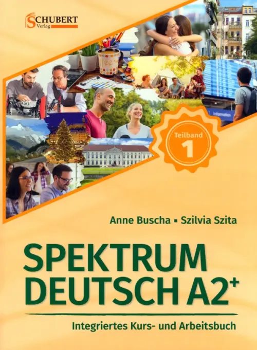 

Spektrum Deutsch A2+. Teilband 1. Integriertes Kurs- und Arbeitsbuch. Kapitel 1–6 + Audios online, Жёлтый