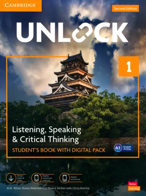 Unlock. Level 1. Listening, Speaking and Critical Thinking. Students Book with Digital Pack - White N. M., Peterson Susan, Jordan Nancy