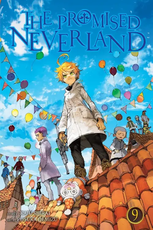 

The Promised Neverland. Volume 9, Голубой