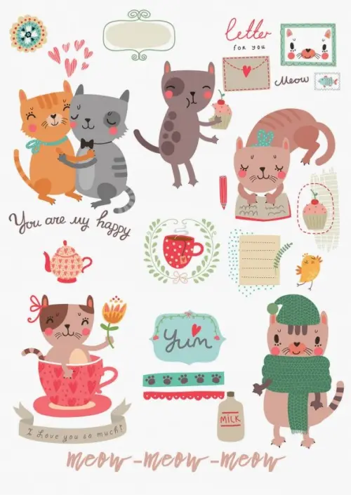 Тетрадь Cats 48 листов А5 клетка 118₽