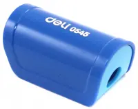 Точилка для карандашей ручная (1 отверстие, в ассортименте) (E0545)