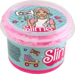 Slime Glamour collection crunch, розовый