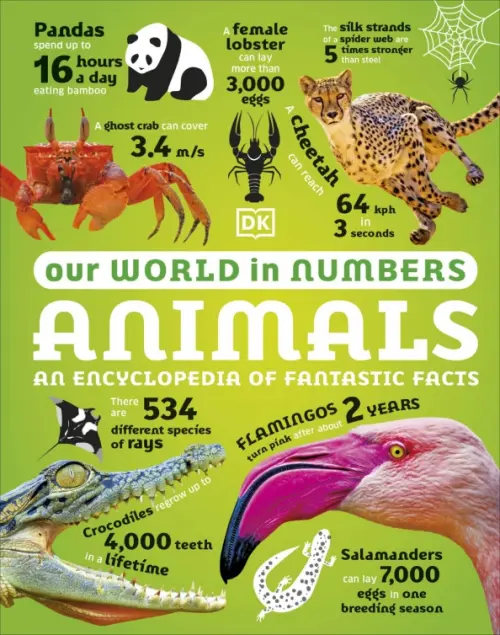 

Our World in Numbers Animals, Зелёный
