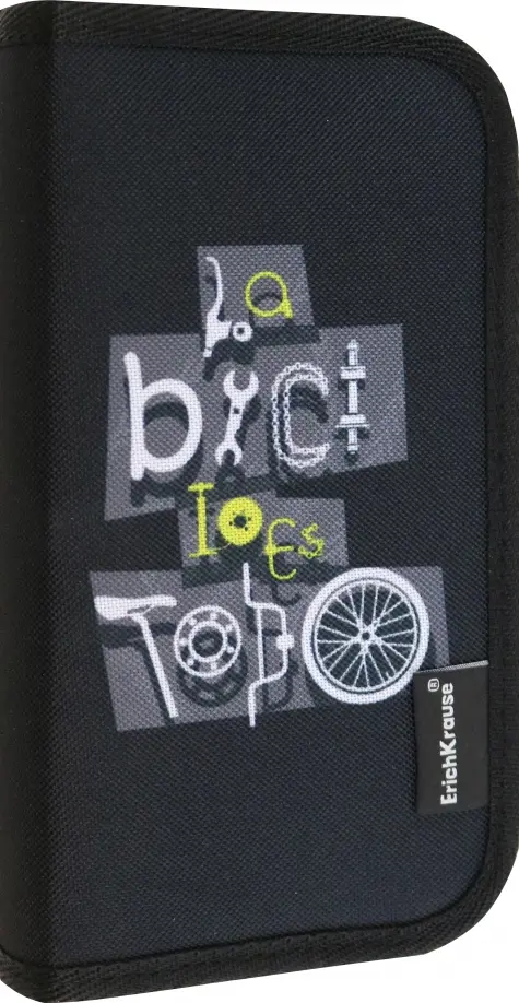 

Пенал-книжка Bicycle, без наполнения, Чёрный