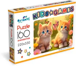 Kids Games. Пазл-160. Котята