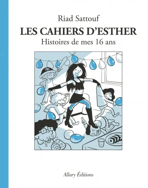 

Les cahiers d`Esther. Histoires de mes 16 ans, Белый