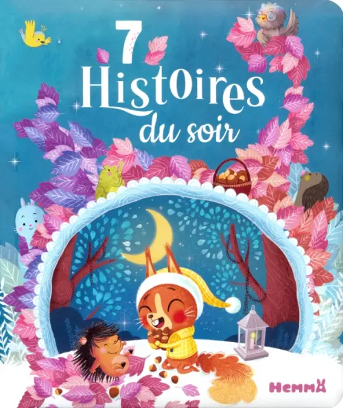 

7 histoires du soir. Livre d'histoires, Голубой