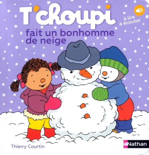 

T'choupi fait un bonhomme de neige, Фиолетовый
