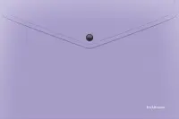 Папка-конверт на кнопке пластиковая Soft Manga, A4, ассорти