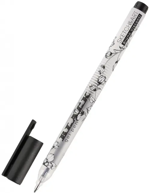 

Ручка гелевая Sketch&Art UniWrite. Black, черная, Чёрный