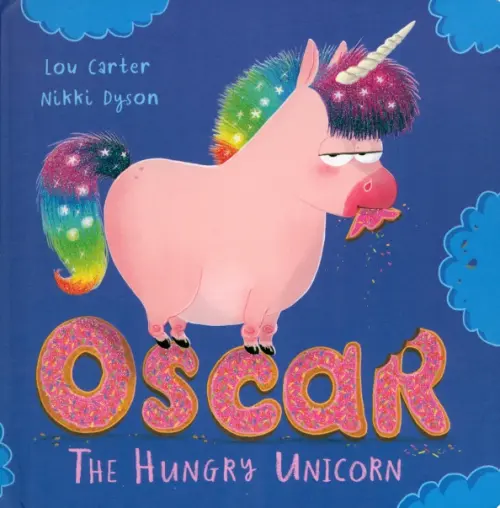 

Oscar the Hungry Unicorn Board Book, Синий