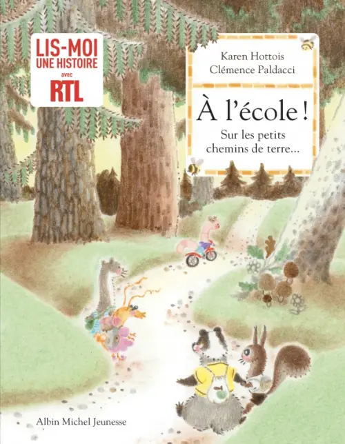 

A l'école ! Sur les petits chemins de terre...