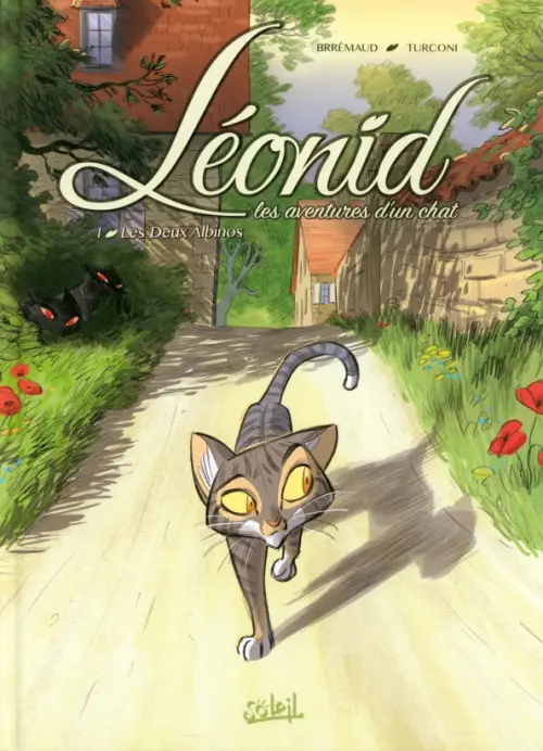 

Léonid, les aventures d'un chat. Tome 1. Les deux albinos, Зелёный