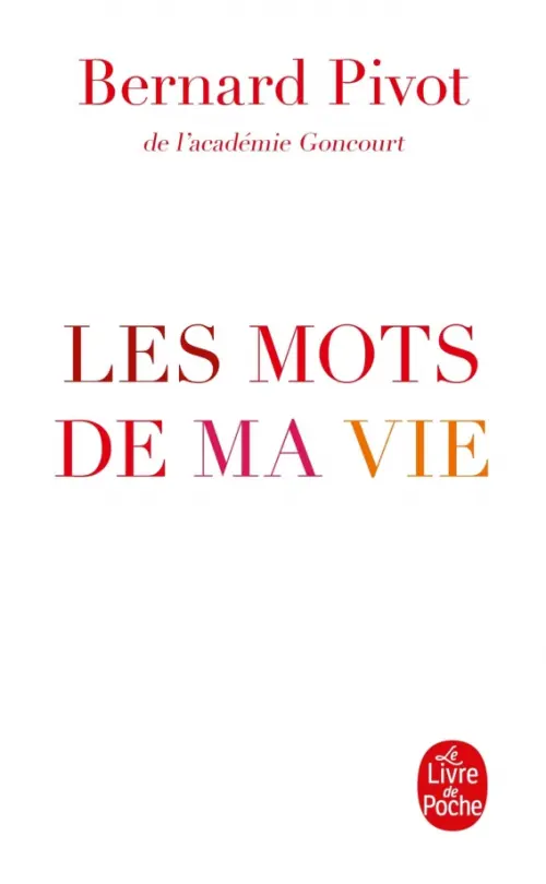 

Les Mots de ma vie, Белый