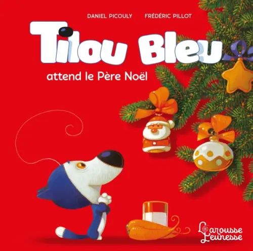 

Tilou bleu attend le Pere Noel, Красный