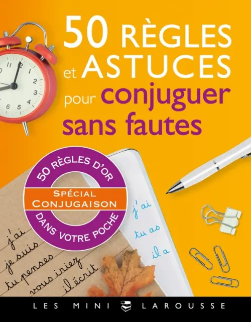 

50 regles et astuces pour conjuguer sans fautes, Оранжевый