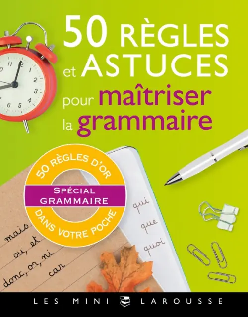 

50 regles et astuces de grammaire, Зелёный