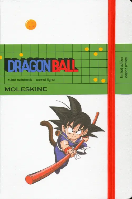 

Блокнот Le Dragonball Goku, 120 листов, линия, Белый