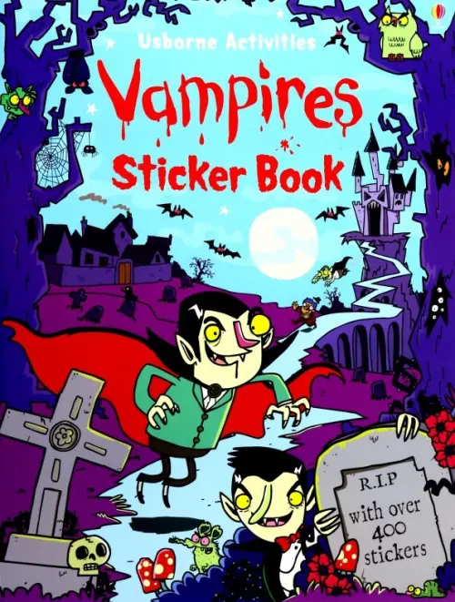 

Vampires Sticker Book, Фиолетовый