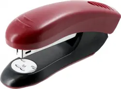 Степлер Stripe №24/6, 26/6, 20 листов, бордовый