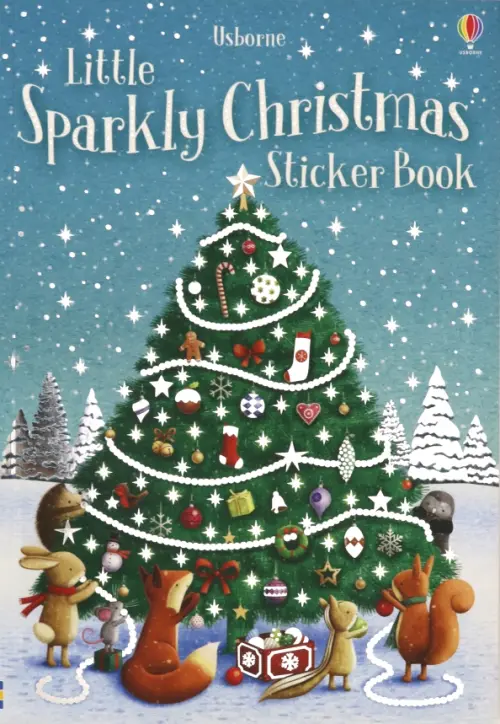 

Little Sparkly Christmas Sticker book, Зелёный
