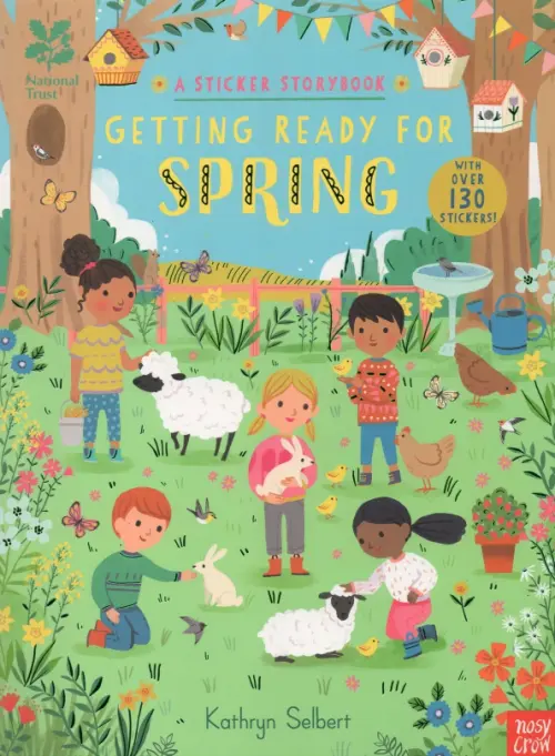 

Getting Ready for Spring. A Sticker Storybook