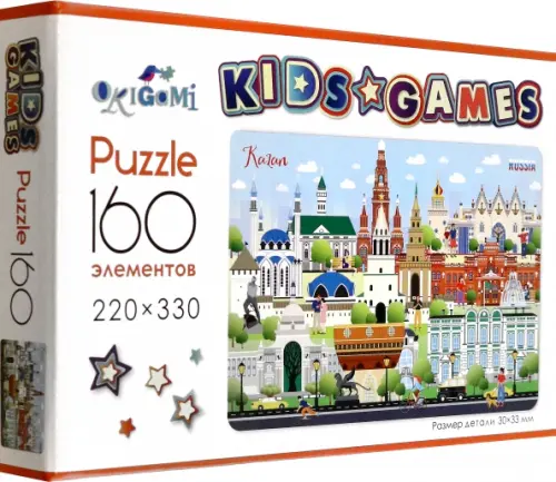 

Kids Games. Пазл-160 Города. Казань