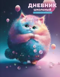 Дневник школьный Кот