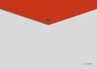 Папка-конверт на кнопке Colour Duet 4, А4