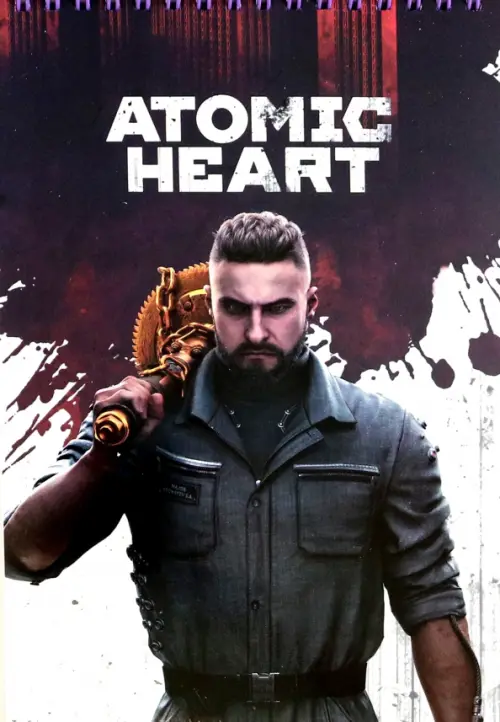 

Творческий блокнот cо стикерами Atomic Heart. Нечаев, А5