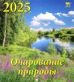 Календарь настенный на 2025 год Очарование природы