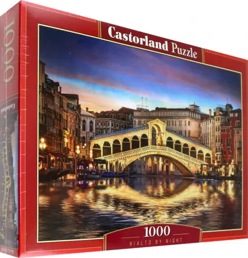 Puzzle-1000 Мост Риальто ночью