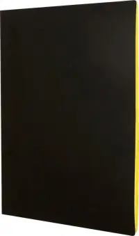 Тетрадь In Black. Желтый, 80 листов, А4-, клетка